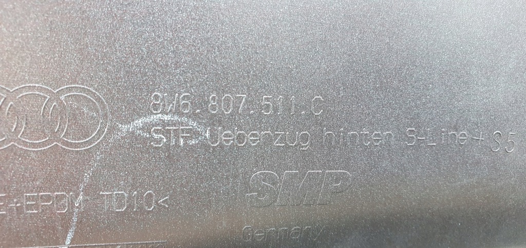 фото №16, Audi a5 8w6 s-line coupe бампер задняя оригинал d218