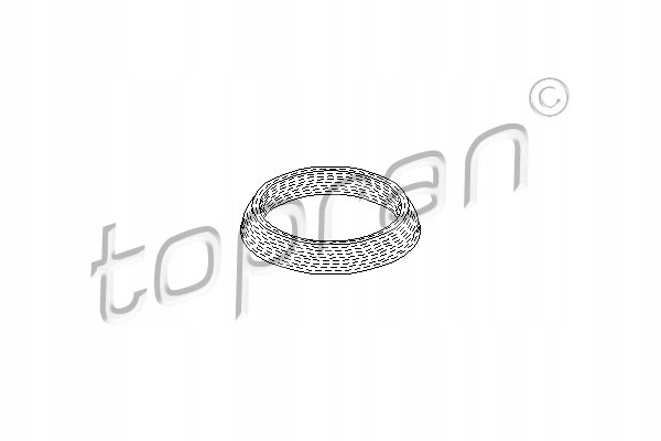 фото №2, Topran 300 564 прокладка, труба выпускная