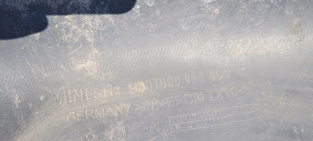 фото №8, Mini countryman r60 накладка бампера задняя спойлер