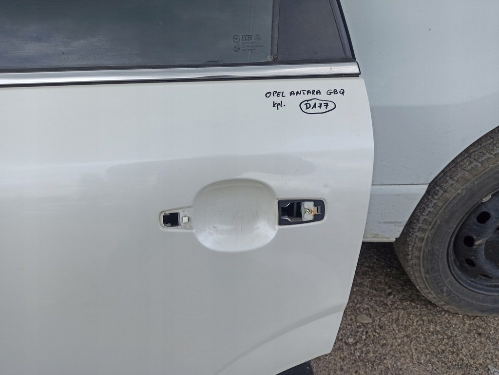 фото №5, Двері лівий задня повний opel antara lift gbq