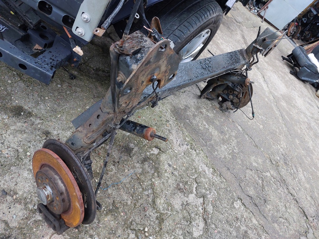 фото №3, Балка задняя oś renault kangoo iii 08- citan na тормозные диски