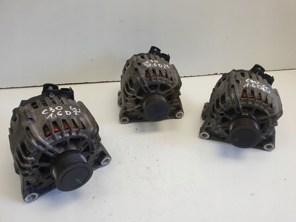 фото №1, Volvo s40 ii v50 1.6 d2 генератор 30659389 120a