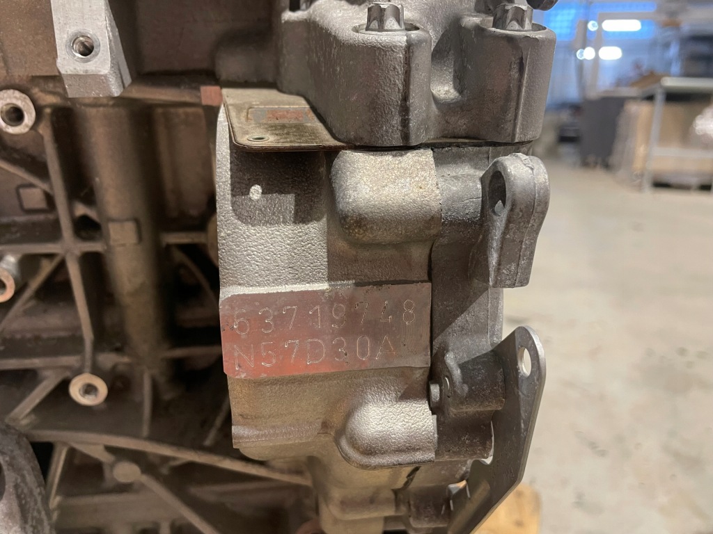 Двигатель bmw n57d30a 258km eu6 adblue x5 f15 x6 f16 2016 78 tyś km f10 f30 Оригинал