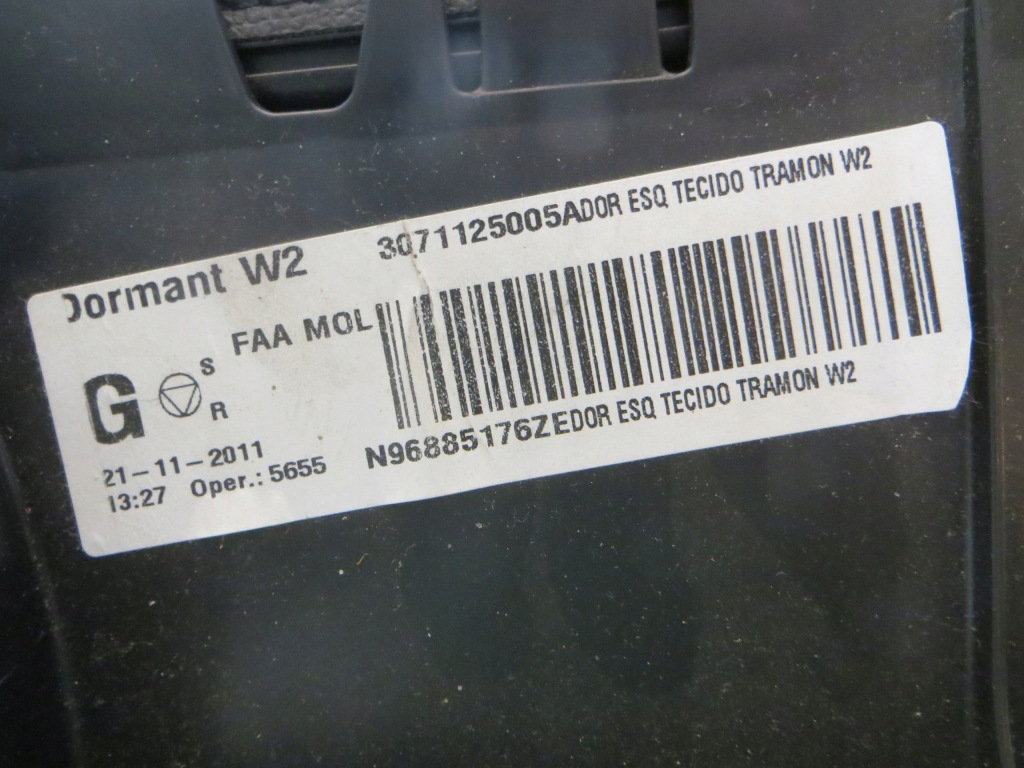 фото №7, Peugeot 508 вал спинка обшивка сидіння лівий