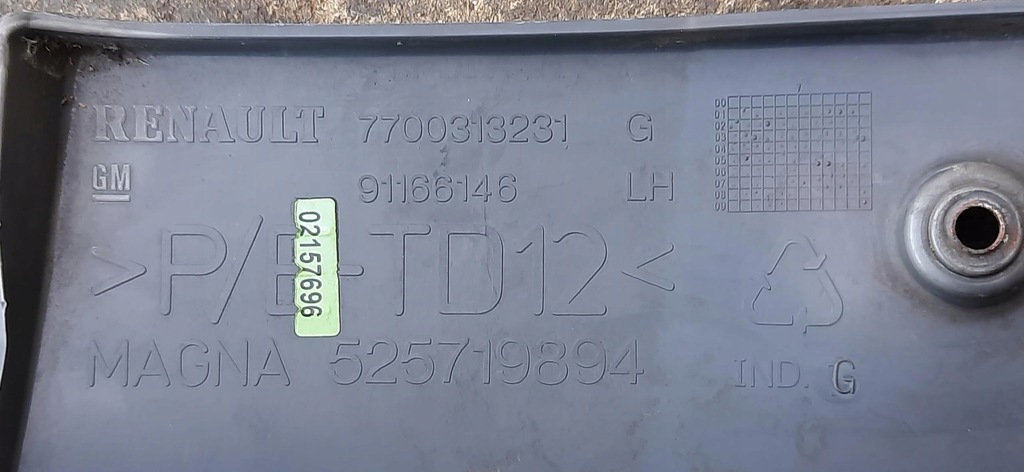 фото №8, Кутик бампера лівий задня лампа nissan primastar