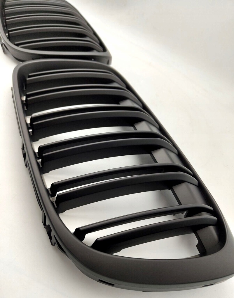 фото №10, Решітка радіатора решітка радіатора решітки радіатора bmw x1 f48 2015-2019 подвійний перекладини чорний mat