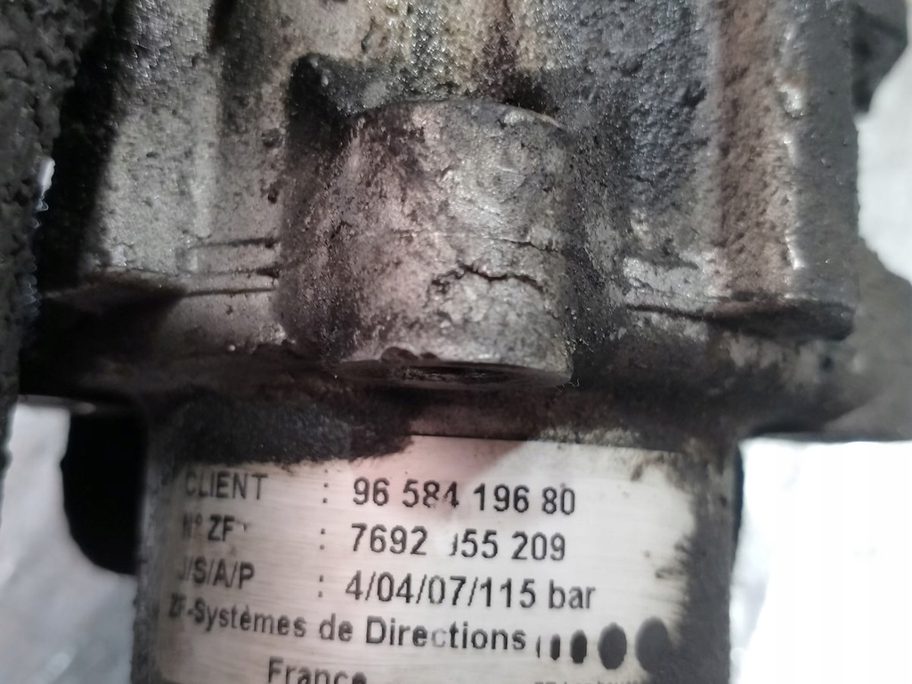 фото №6, Насос підсилювача citroen c6 9658419680 2.7 hdi