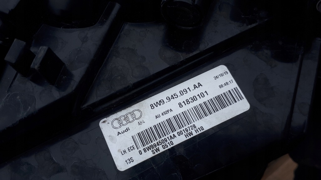 фото №10, A4 b9 lift лампа левая левый задняя крыло led kombi