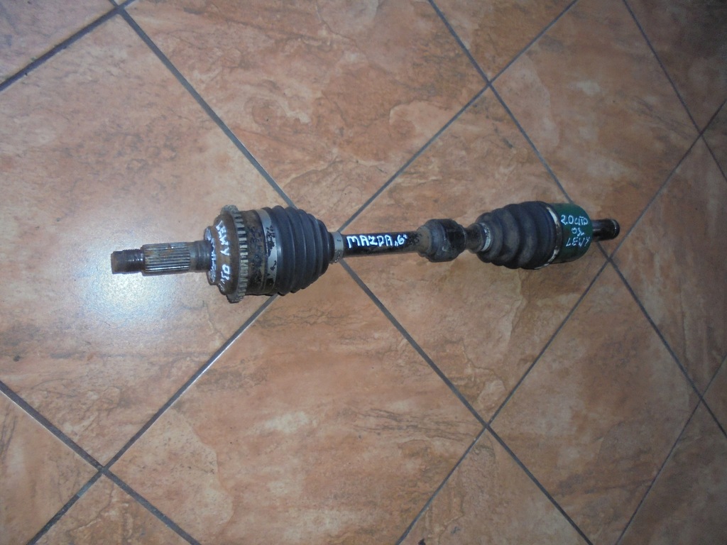 фото №2, Mazda 6 03 2.0 citd привідний вал лівий правий