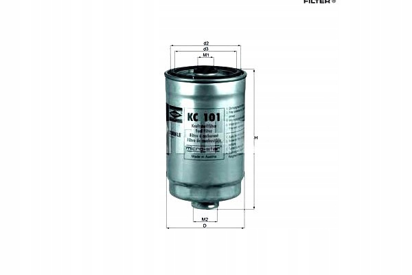 фото №1, Knecht фильтр топлива hyundai accent ii accent iii g