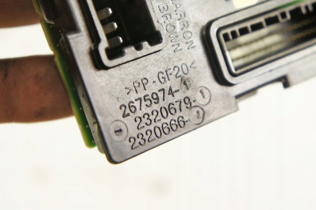 Rj067 dacia duster 2 модуль кузов bcm 2675974-1 2320679-1 2320666-1 в Украине