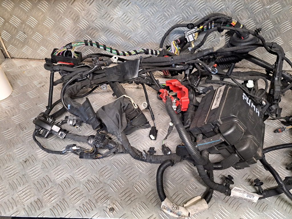 фото №9, Ford puma 2020 r 1.0 ecoboost електропроводка відсік двигуна n1tt-14b060-pbd