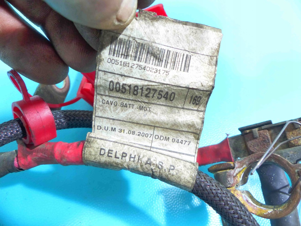 фото №4, Клема плюсова fiat 500 07-