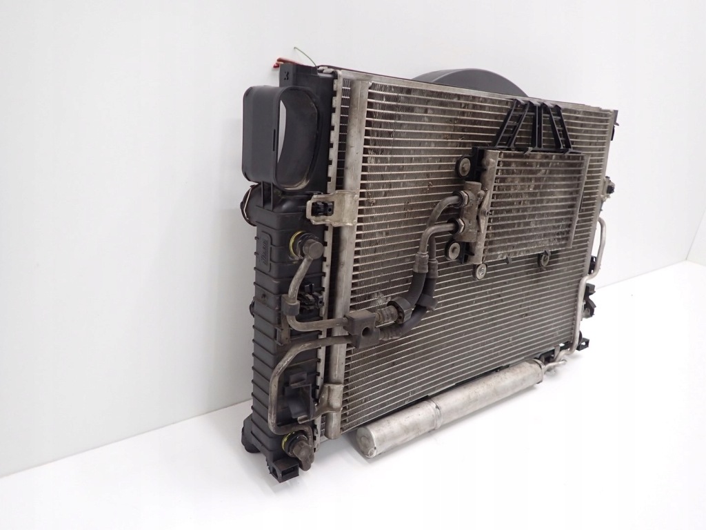 фото №4, Комплект радиатор вентилятор mercedes cls c219 3.0d