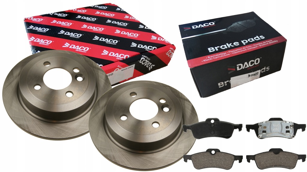 фото №1, Daco гальмівні диски + гальмівні колодки mini r50 r52 r53 259mm задня