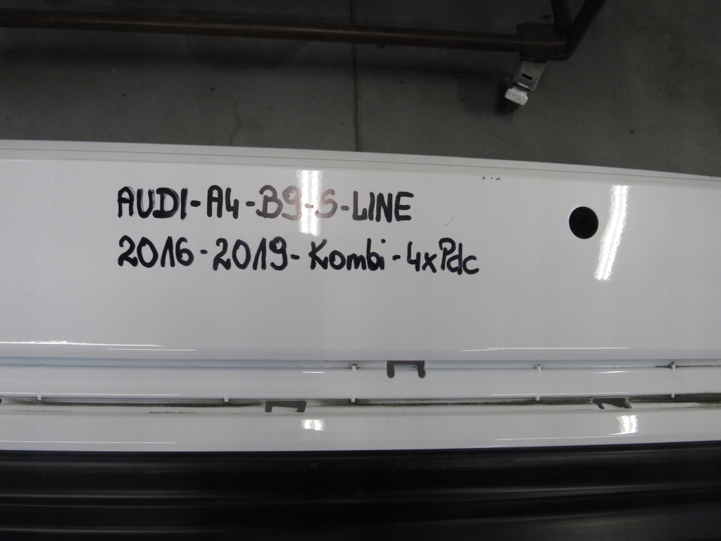 фото №6, Audi a4 b9 s-line 2016-2019 бампер задня kombi