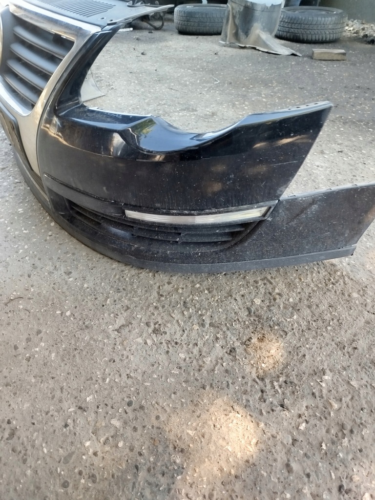 фото №15, Бампер передний перед решётка радиатора решётка радиатора 3c0807221 vw passat b6