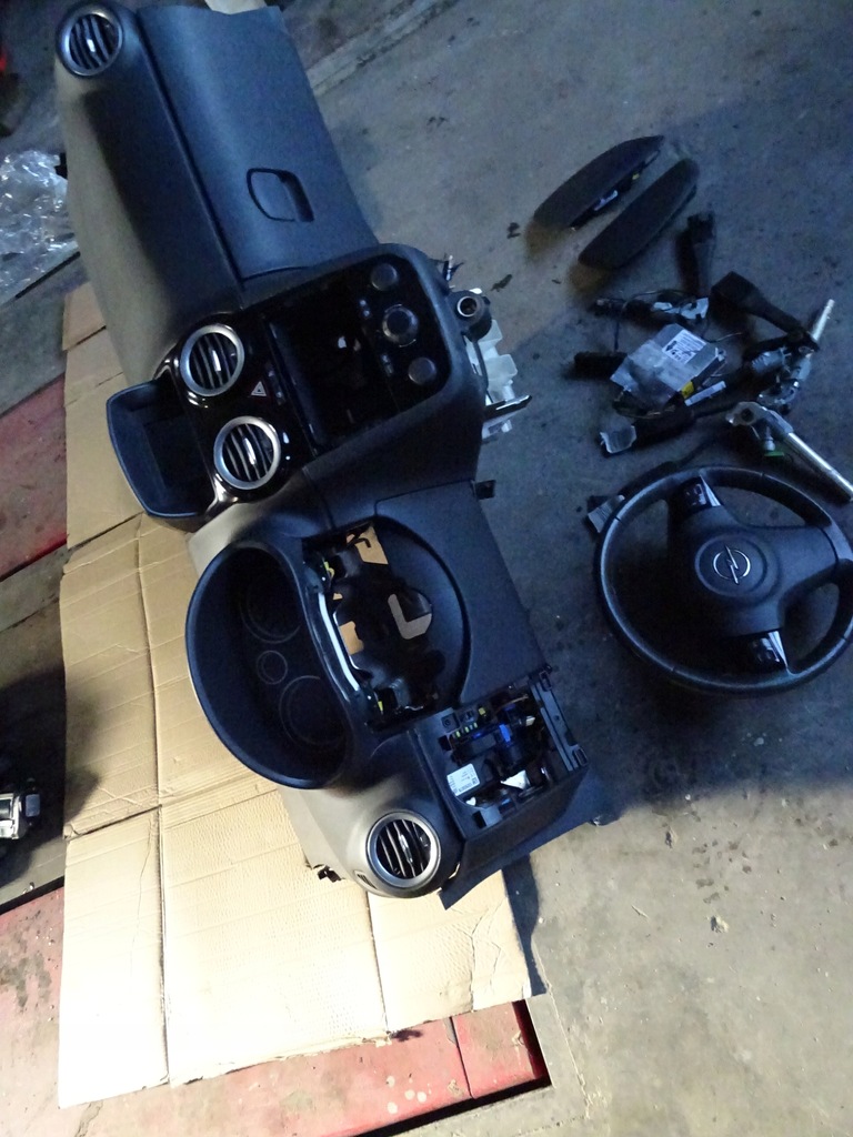 фото №1, Corsa d панель приладів консоль подушки безпеки air bag