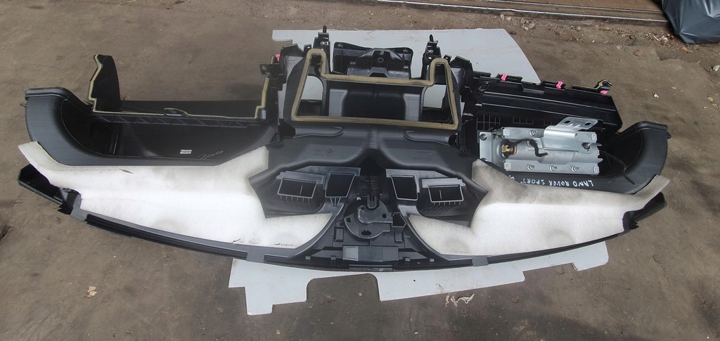 фото №11, Панель приладів приладова панель приладів консоль подушка пасажира renage rover sport l320