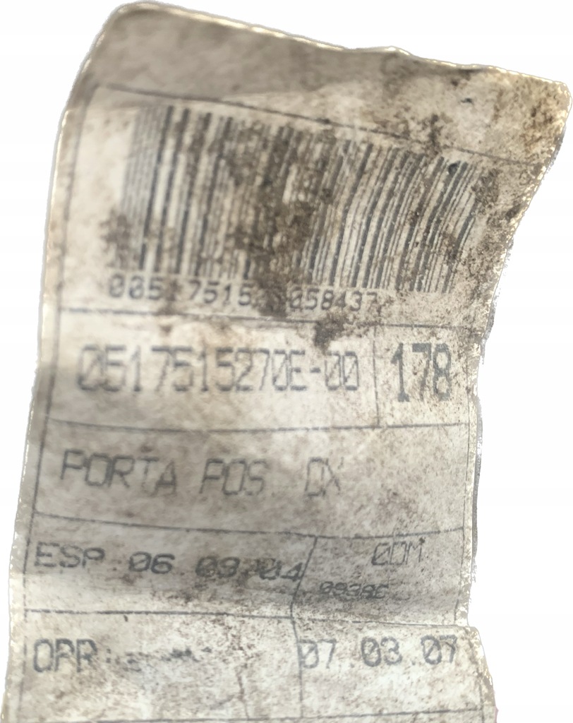 фото №12, Жгут провода дверь albea palio siena 5519094