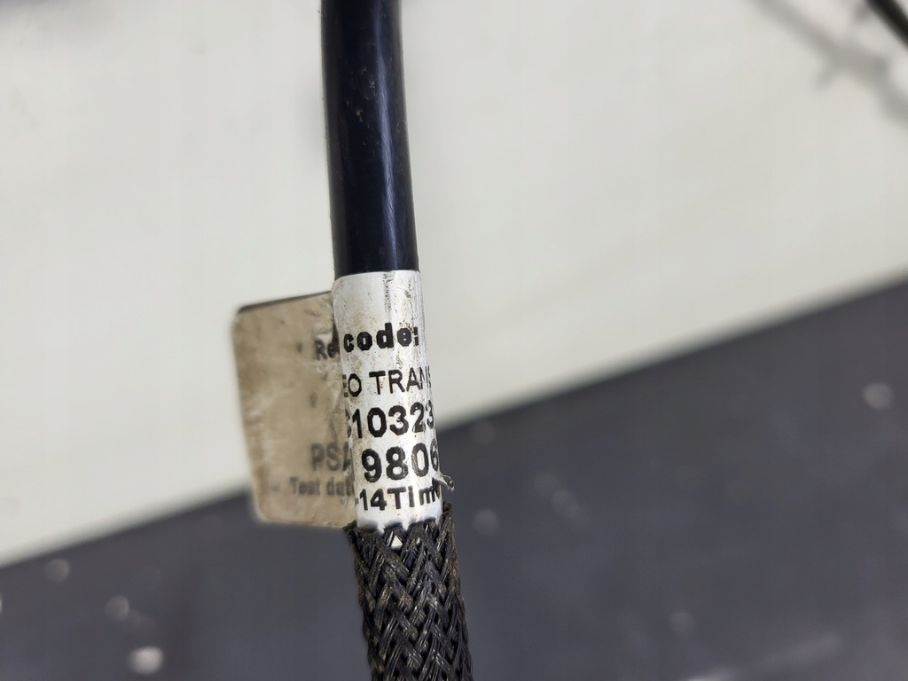 фото №11, Peugeot 308 ii t9 трубка шланг цилиндр сцепления 9806928180