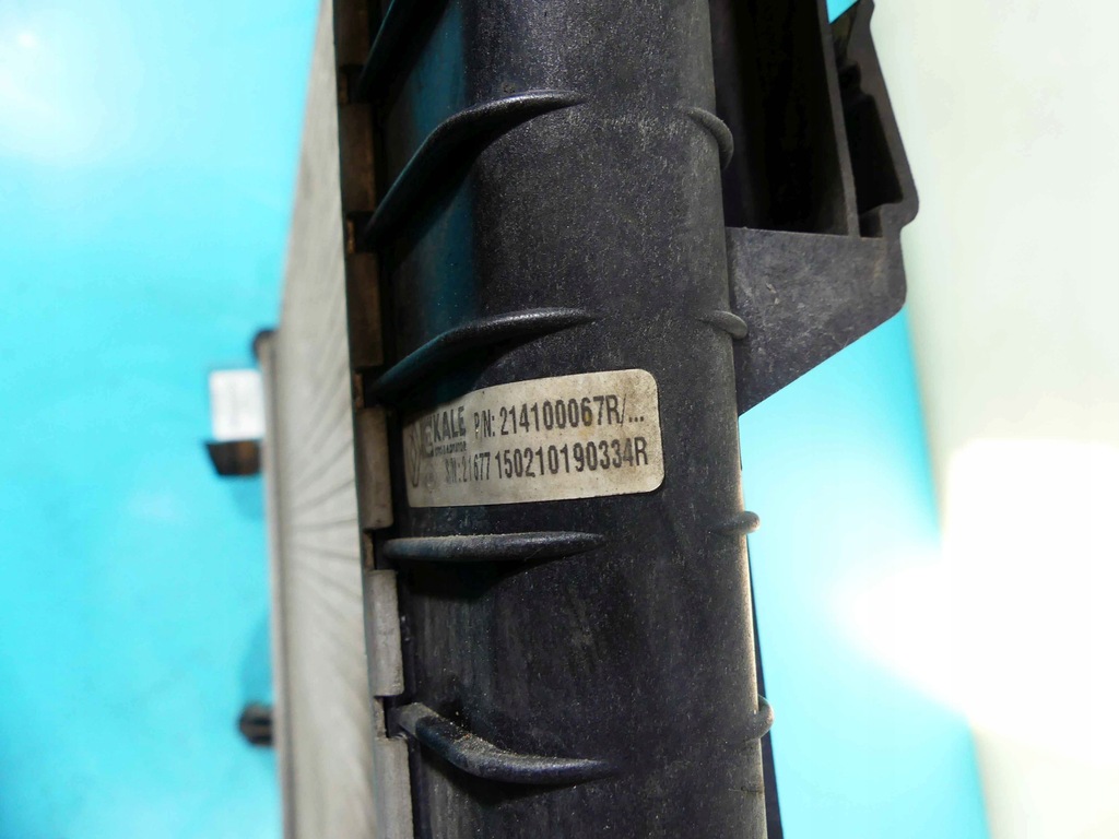 фото №9, Радіатор wody renault fluence 09-12 1.6b 16v