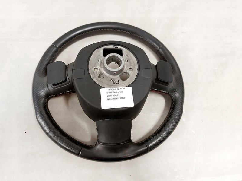 фото №9, Audi a3 8p a4 b8 s-line повітропровід шкіра пелюстки перемикання