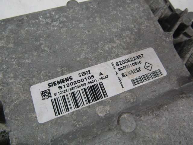 фото №8, Renault clio iii 3 бортовий комп'ютер блок керування двигуна 1,2 16v 75km 8200522357