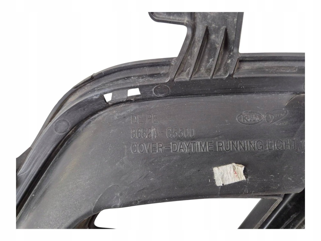 фото №6, Решётка противотуманной фары бампера правый перед kia niro 86524-g5500