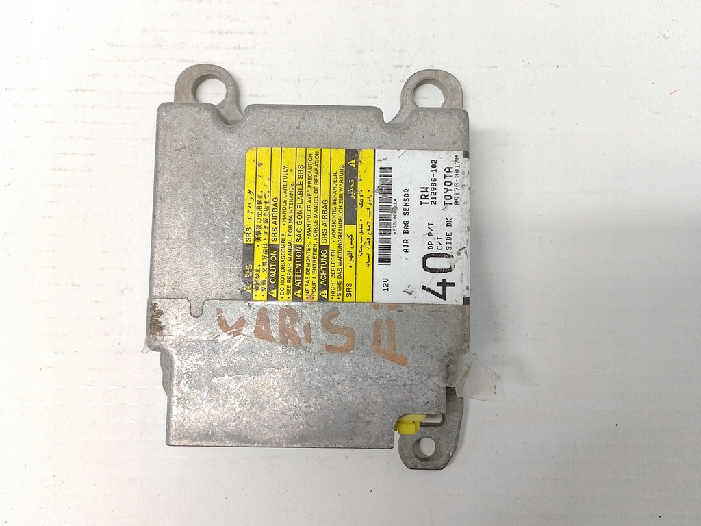 фото №1, Датчик подушек подушка безопасности 89170-0d170 toyota yaris ii