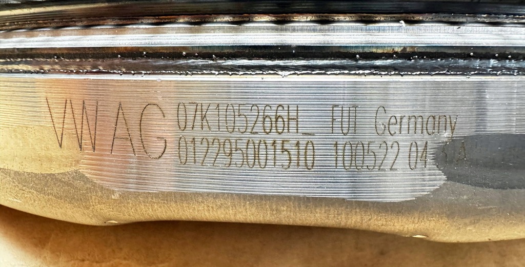 фото №5, Колесо маховик двомасовий маховик audi a3 rs3 rsq3 ttrs formentor 2.5tfsi 07k105266h