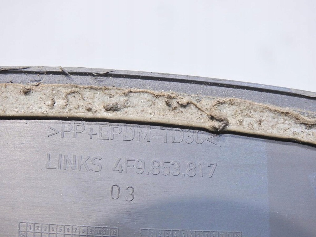 фото №6, Молдинг крила лівий задня audi a6 c6 allroad 4f9853817