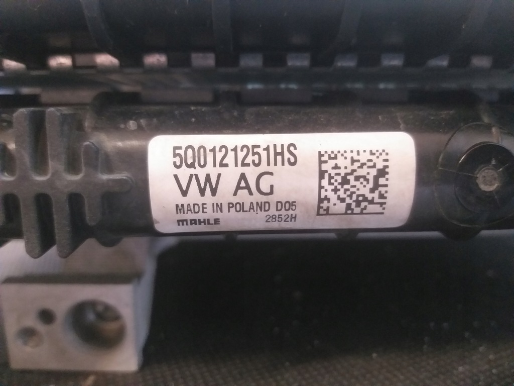 фото №8, Радиатор комплект радиатор vw seat skoda audi 5q0121251gq