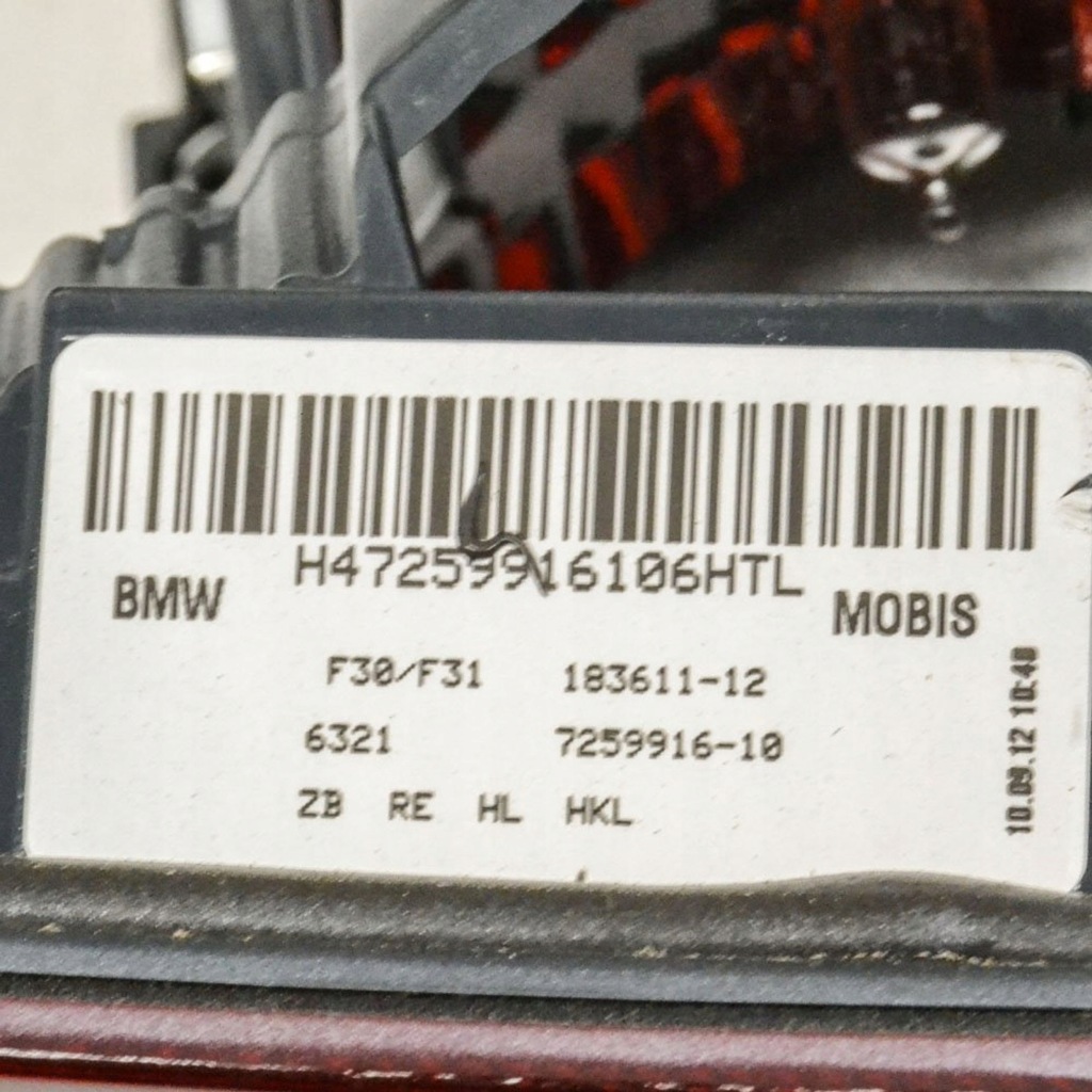 фото №8, Bmw 3 f30 f35 f31 2012 левая сторона лампа задняя