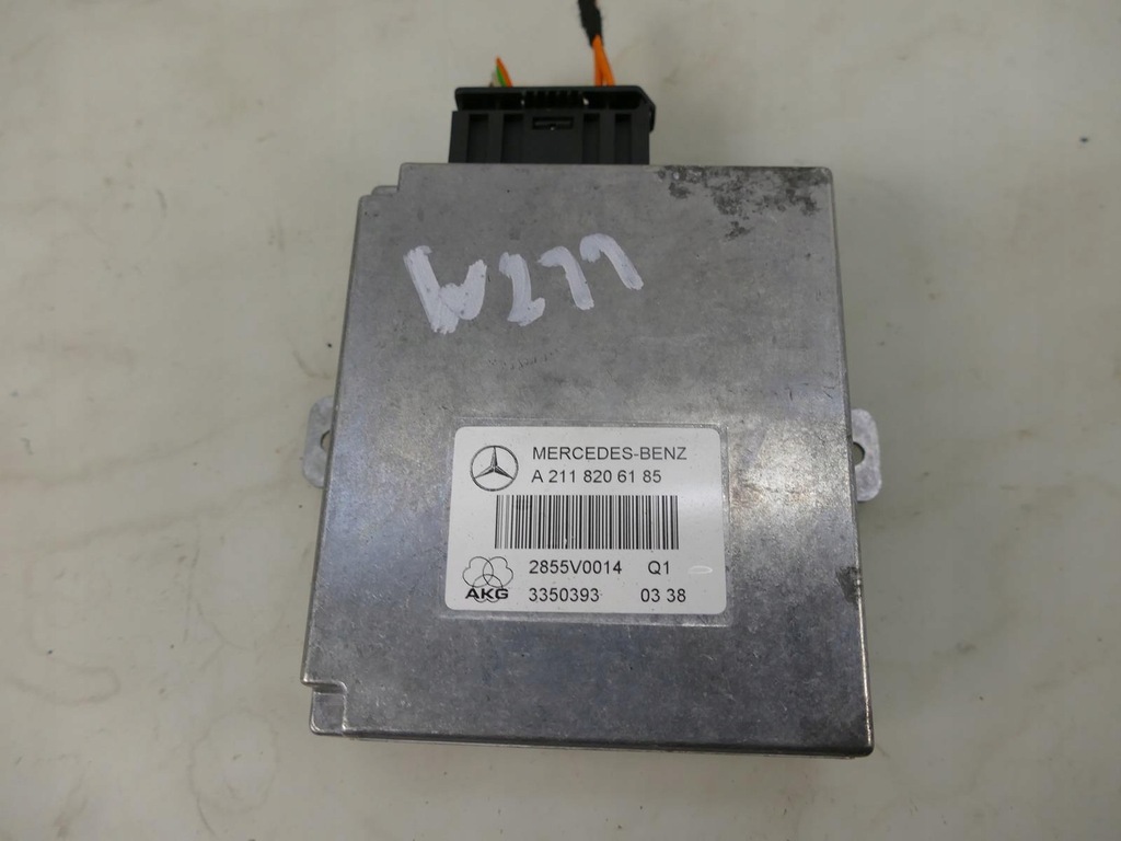 фото №1, Mercedes e w211 lift модуль телефона блок управления