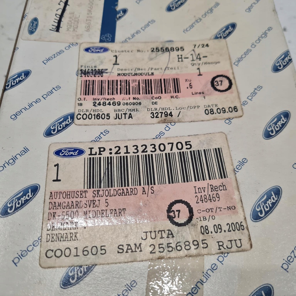 фото №7, Ford fiesta mk6 модуль комфорту оригінальний номер 6s6t-15k600-ah