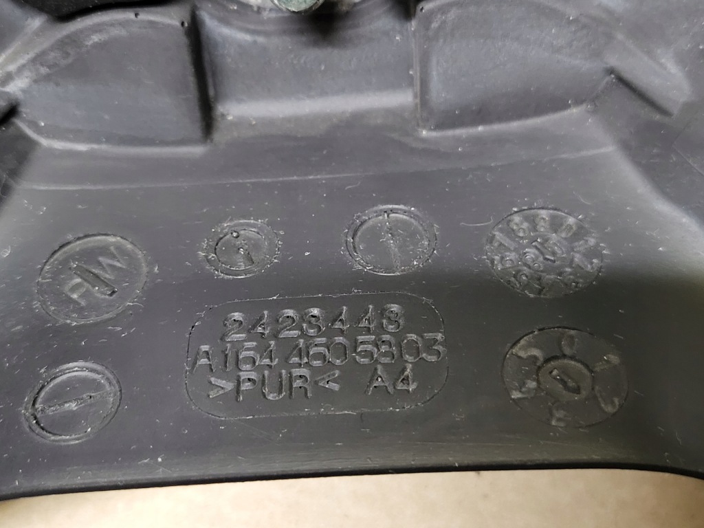 Воздуховод кожаный многофункциональный лепестки переключения кнопки mercedes ml w164 оригинальный номер eu с Разборки