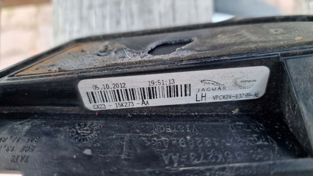 фото №8, Лампа задняя задняя w крышка jaguar xf x250 sedan lift led