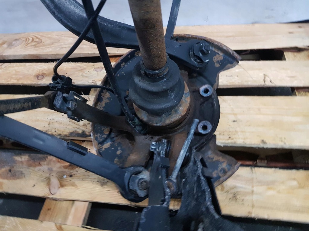 фото №3, Mercedes w220 4.0 cdi ступица приводной вал рычаг p.t.