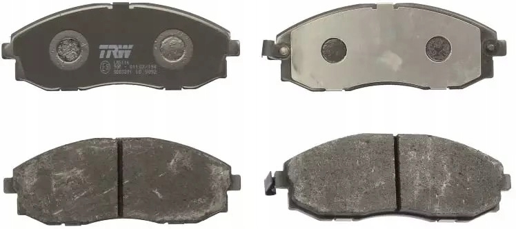 фото №1, Trw гальмівні колодки гальмівні перед gdb3201