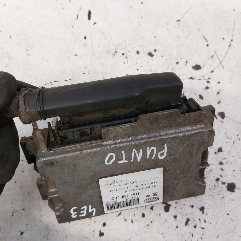 фото №9, Fiat punto 1,2 бортовий комп'ютер двигуна magneti marelli iaw16fe3