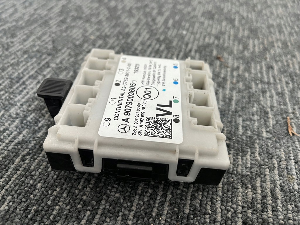 фото №4, Mercedes sprinter w907 910 модуль блок управления дверь оригинал