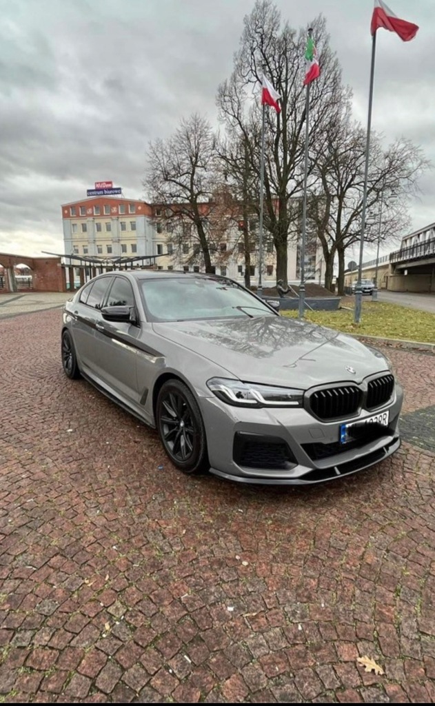 фото №11, Накладка спліттер bmw g30 g31 lci карбон