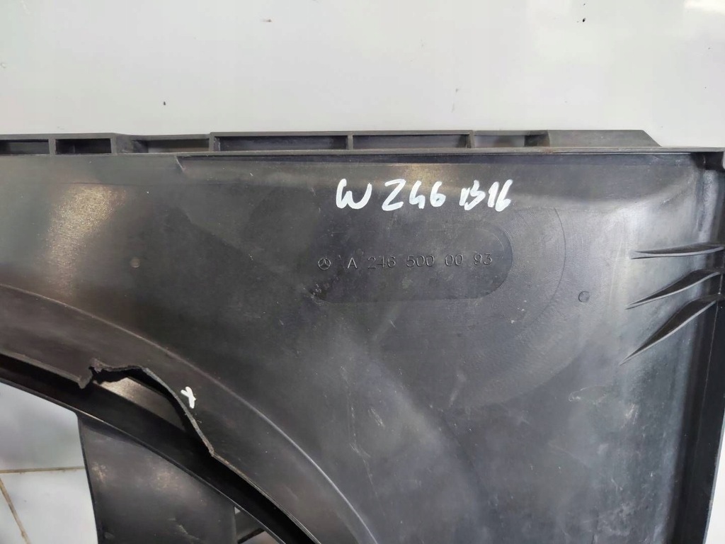 фото №5, Вентилятор вентилятор корпус a2465000093 mercedes b-klasa w246 w176