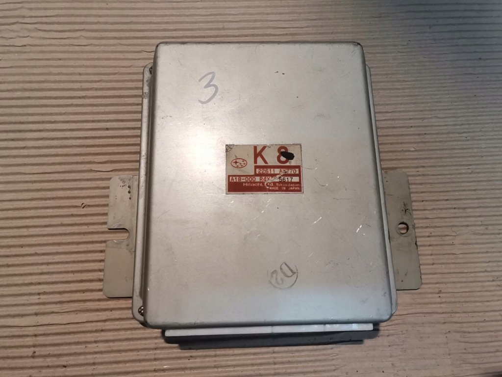 фото №1, 3 ecu subaru legacy iv 2.0r 2006 k8 22611ak770