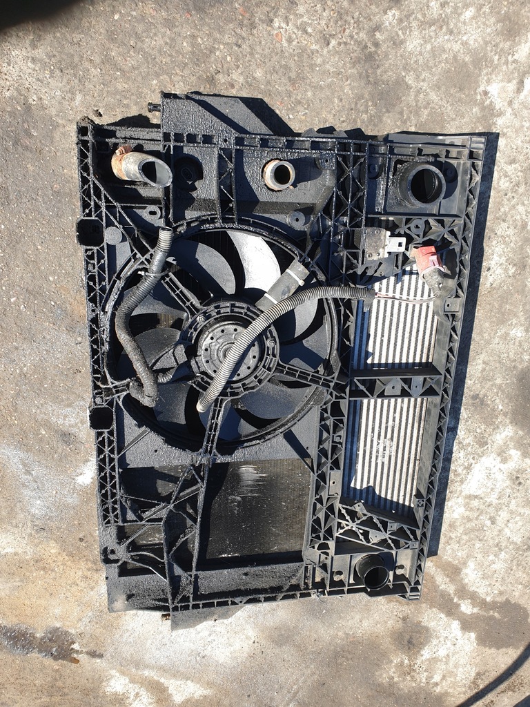 фото №3, Комплект радіатор вентилятор renault master ii