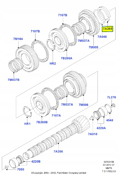 фото №7, Подкладка - прижим ford focus 04-08/focus c-max 03-07 оригинальный номер 1227432