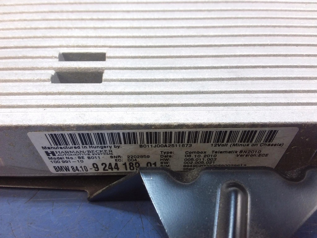 фото №6, Bmw 5 f10 f11 модуль блок управления combox 9244189