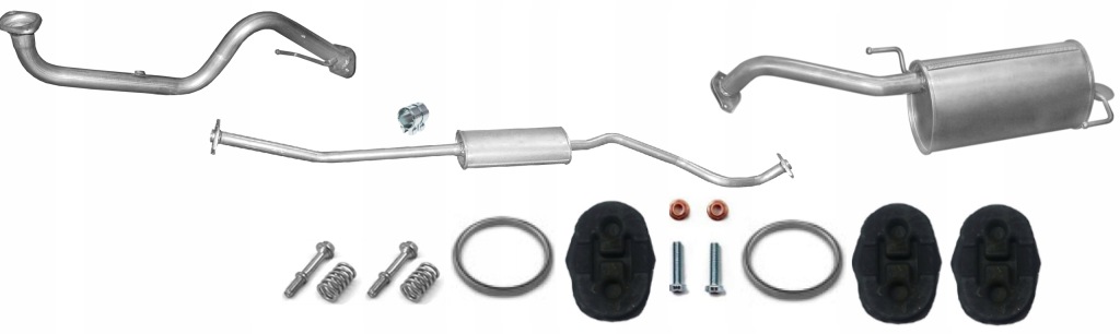 фото №1, Nissan note 1.4 2009 - 0/0 гаситель комплект