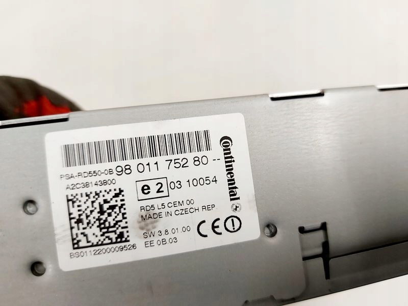 фото №6, Peugeot 508 i радио заводской оригинальные continent